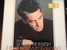 8LP Box Herbert von Karajan Beethoven 9 Symphonien  DGG TULIP STEREO Near Mint
