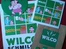 Wilco - Schmilco PINK VINYL LP HUGE FAN PACKAGE Slipmat Poster Badge Sticker Bag