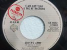ELVIS COSTELLO & THE ATTRACTIONS oliver¨s army PROMO /  RARE el salvador 45