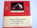 HMV ALP1059 BEETHOVEN SYMPHONY #4  FURTWANGLER VIENNA PHILHARMONIC ORCHESTRA