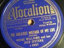 Pre War Jazz Vocalion 78 Midge Williams And Her Jazz Jesters Good Night Angel