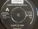 Yvonne Baker- You Didn't Say A Word- Bobby Paris- Night Owl