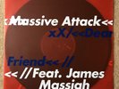Massive Attack Dear Friend Limited Blue Vinyl Record From The Downs Gig Bristol