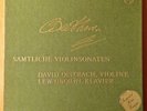 OISTRAKH BEETHOVEN COMPLETE VIOLIN SONATAS PHILIPS BOX SET ED1 RED SILVER LBL NM