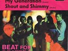 THE WHO * My Generation * very rare German PURPLE Beat Fot Beaters PS