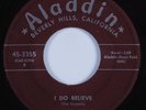 Doo Wop Go-Go R&B 45 CRYSTALS I Do Believe ALADDIN HEAR
