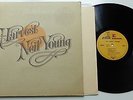 KLP205 - Neil Young Harvest (REP 44 131) German LP in FOC + 4 Pages Lyric Sheet
