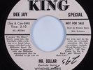 Blues Jump 45 WYNONIE HARRIS Mr Dollar KING HEAR