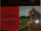 RAMPAL VEYRON-LACROIX BACH 4 FLUTE SONATAS 1st FRENCH STEREO ERATO STE 50121 NM