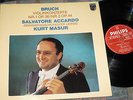 Philips 9500 422 Salvatore Accardo BRUCH VIOLIN CONCERTO No.1 & 2 Kurt Masur NM