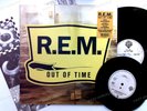 R.E.M. - Out Of Time Europe LP+7in 1991 + Innerbag //1