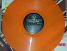 THE BEATLES, PLEASE PLEASE ME - MARBLED ORANGE COLORED VINYL LP IMPORT NEW