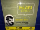 @LXT 2808 *RUGGIERO RICCI* PLAYS *A PAGANINI RECITAL* PERSINGER* NO STEREO* NM