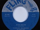 Instrumental R&B Blues Jump 45 CURLEY HAMNER Air-Raid FLING HEAR