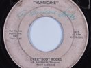 Rockabilly 45 TINY MORRIE Everybody Rocks HURRICANE HEAR autographed