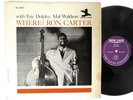 RON CARTER LP Where PRESTIGE NEW JAZZ Rec NJ-8265 Hear DG Eric Dolphy MONO RVG