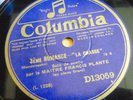 FRANCIS PLANTE / MENDELSSOHN -CHOPIN   / COLUMBIA