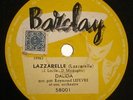 78 RPM 78T DALIDA buenas noches mi amor / lazarelle BARCLAY 58001 RARE 