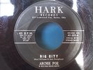 ARCHIE POE big city HARK 501  private ROCKABILLY 45 ohio rite HEAR IT