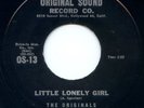 Originals Tony Allan RARE Northern Soul PROMO 45 OS-13 Little Lonely Girl LISTEN
