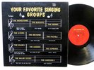 YOUR FAVORITE SINGING GROUPS LP Hull-1002 Doowop Compilation 1st press  sm935