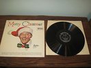 Bing Crosby Merry Christmas LP Record Orig 1955 Decca DL 8128 Mono