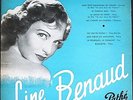 LINE RENAUD SON 1er 25CM MA CABANE AU CANADA RARE 25CM PATHE AT 1004 quasi NEUF