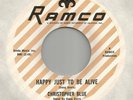 Hear- Nice Sunshine Pop 45 - Christopher Blue- Happy Just To Be Alive- Ramco- M