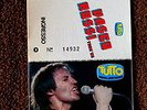 Vasco Rossi Biglietto originale 1985 con Matrice foto Red Ronnie perfetto