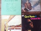 4x Stevie Wonder LPs - Innervisions, Talking Book, Secret Life, Greatest Hits.