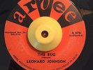 HALLOWEEN R&B POPCORN 45 Leonard Johnson-The Bug HEAR IT