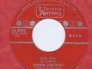 Gordon Lightfoot 45 For Spin, Spin 1966 Rare Canada Folk-Rock NM Canada UA 50055