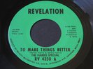 Harris Special   To Make Things Better   Revelation Detroit gospel funk 45 HEAR