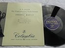 Columbia 33CX 1286  Johanna Martzy J.S. Bach Violin Sonatas Vol.1 