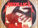 metallica original 1983 megaforce kill em all picture disc vinyl LP