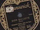 Orquestra Tipica Cubana  Julio de Caro Buenos Aires : Filigrana + Don Quijote