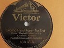 Paul Whiteman – 78rpm 10-inch single – Victor #18818 Second Hand Rose