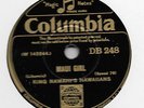KING BENNIE NAWAHI ...UK COLUMBIA DB 248 78 RPM