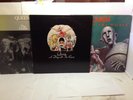 Queen:  News Of The World,  A Day At The Races, The Game (all EX/EX) Vinyl LP's