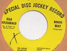ELLA FITZGERALD Ringo Beat VERVE 45 popcorn new breed Near Mint mod promo 7”