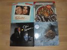 4x Italo/Synth LPs: Blue System, Chris Norman, A & R Powers, Dschingis Khan
