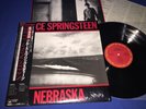 BRUCE SPRINGSTEEN   NEBRASKA   JAPAN AUDIOPHILE PRESS SHRINK OBI INSERT LP NM/M-