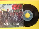 Johnny hallyday 45T vinyl 2 titres Yougoslavie Rarissime A tout Casser / Mal