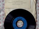 RARE DISQUE 45 T EP JOHNNY HALLYDAY SUCCÈS HORS COMMERCE CANADA DRY