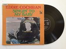 EDDIE COCHRAN SINGIN' TO MY BABY LP VINYL RECORD AUSSIE PRESS RARE ROCK AND ROLL