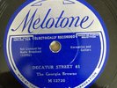 Melotone 12720 Georgia Browns TAMPA STRUT/DECATUR STREET 81 78 rpm E/EE+ 1933