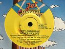 OZZY OSBOURNE - - PARANOID / NEVER SAY DIE - - RARE Oz Jet PROMO - BLACK SABBATH