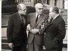 MSTISLAV ROSTROPOVITCH ,GEORGE SZELL ,DAVID OISTRIKH,  RARE PRESS PHOTO