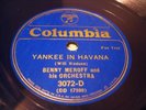JAZZ BENNY MEROFF ORCH Yankee In Havana/Cowboy In Manhatten COLUMBIA 3072