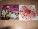 LP DEATH - LEPROSY - RED SPLATTER VINYL - 2007